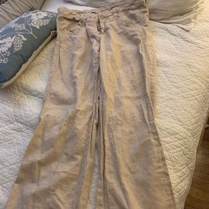 Anthropologie Pilcro Beige Spring Trousers